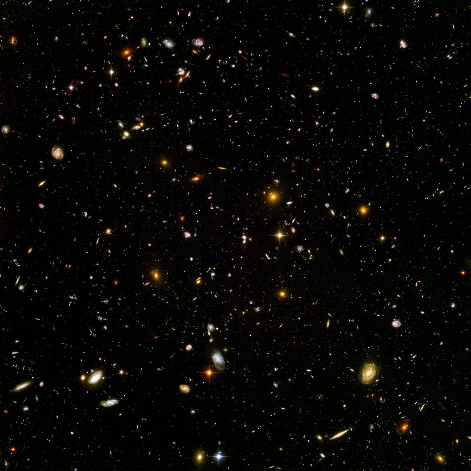 Hubble Ultra Deep Field — thousands of distant galaxies